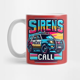 Police Car Mug